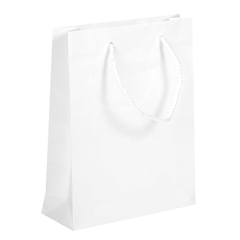 Papirbærepose Lux Hvid kraft - 1