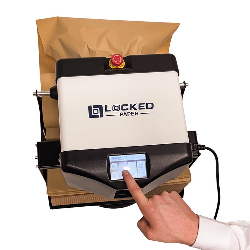 Locked Paper® Pakkepapirmaskine LP-V3 bordmodel - 6