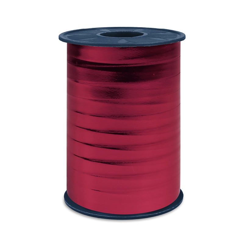 Gavebånd metallic bordeaux
