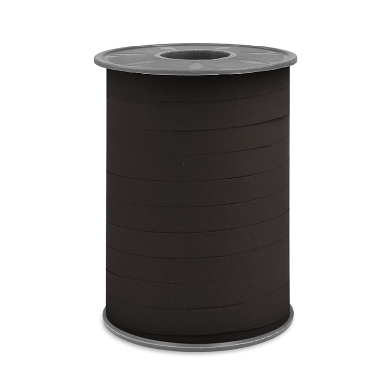 Gavebånd mat glat sort