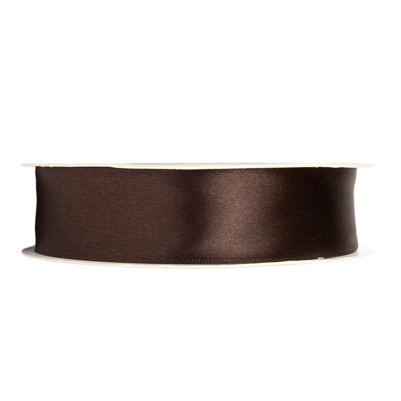 Satinbånd mørk chokolade - 3