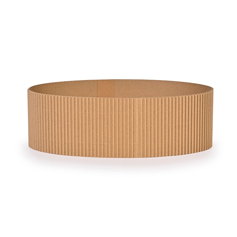 Gavebakke oval, bølgepapstruktur natur - 2