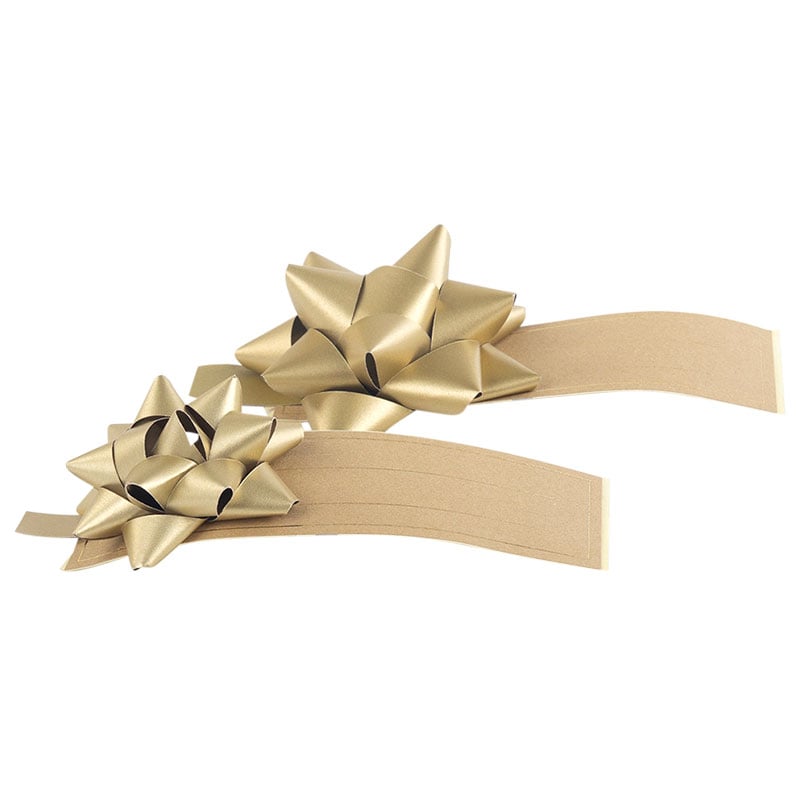 Roset papir Recycled etiket guld - 3