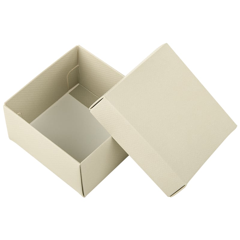 Gaveæske med låg beige - 3