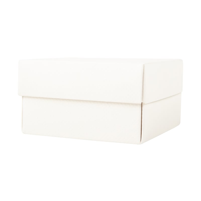 Gaveæske med låg hvid - 1