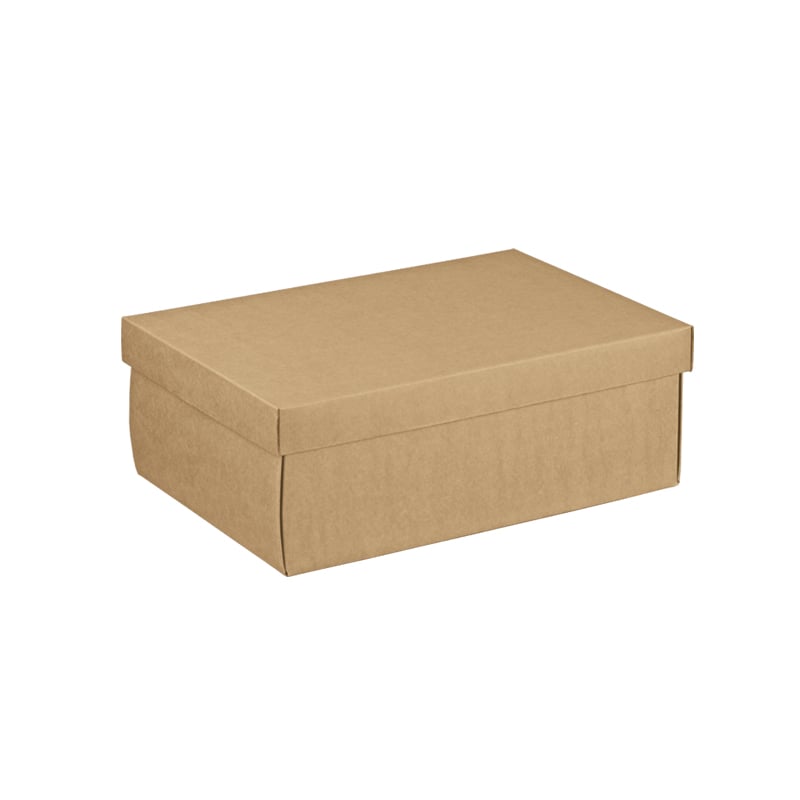 Gaveæske Easy med låg, natur - 2