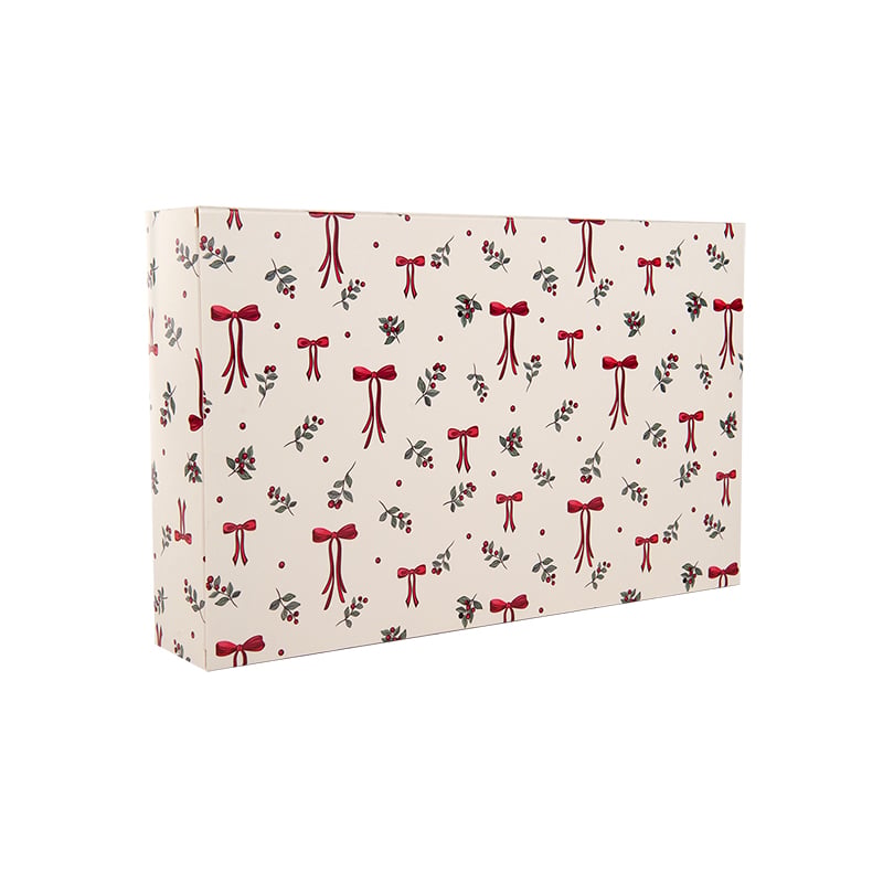 Gaveæske kapsel Winter Bows & Berries Nyhed! Eget design! - 3