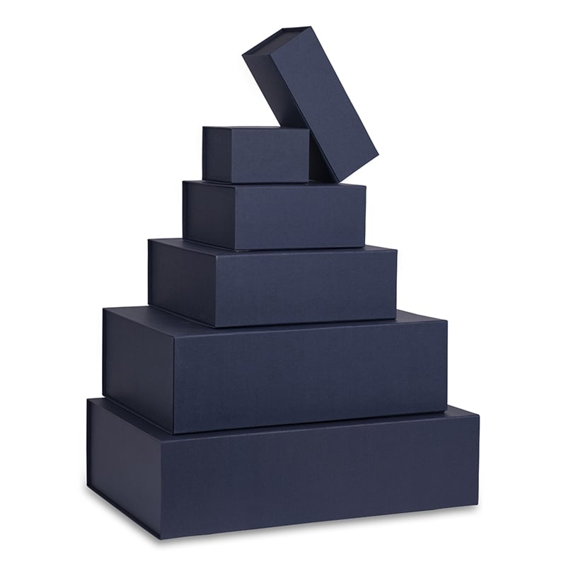 Gaveæske Royal Blue Luksus magnetæske - 1