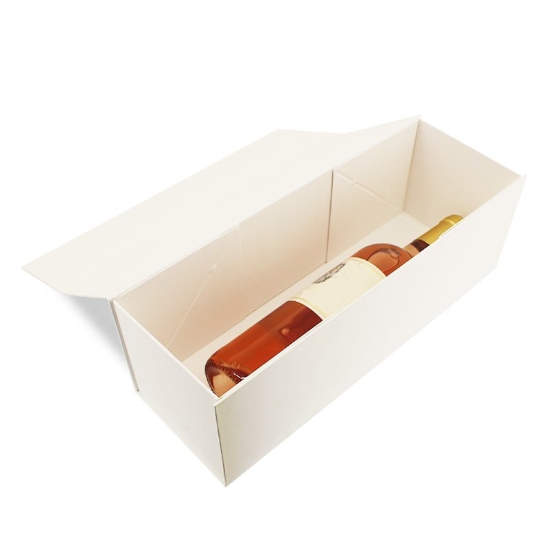 Vingaveæske Premium hvid til 1 flaske - 2