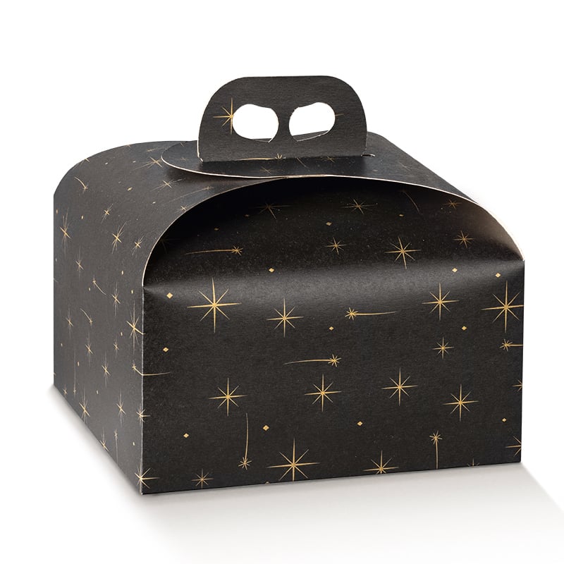 Gaveæske Constellation sort med håndtag, dobbeltgreb - 2