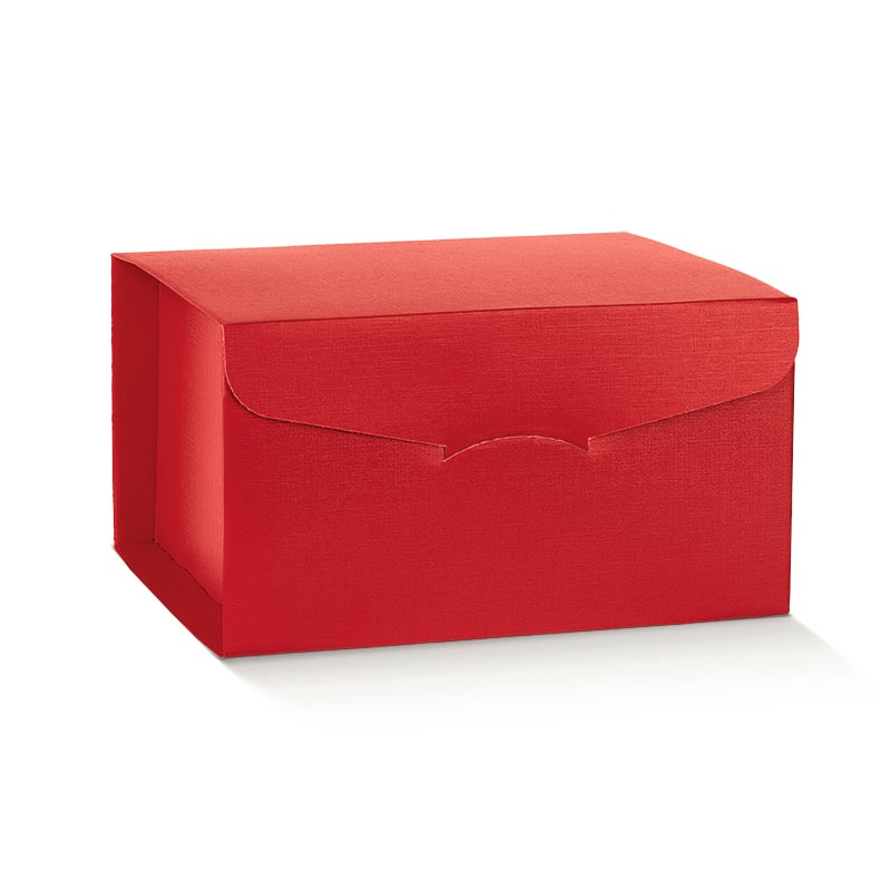 Gaveæske Gift Fibra rød