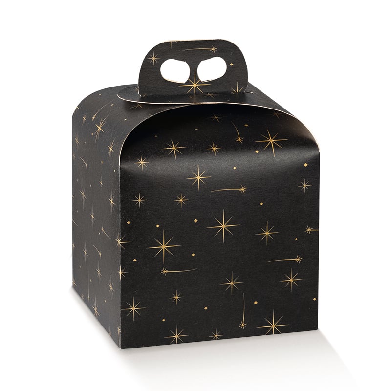 Gaveæske Constellation sort med håndtag, dobbeltgreb - 1