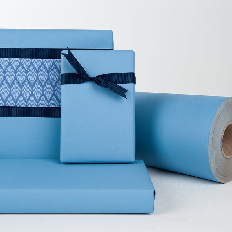 Gavepapir Aqua Blue - 2