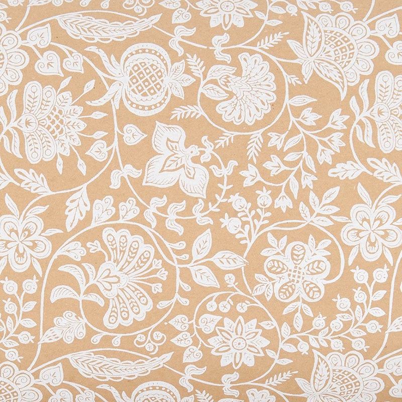 Gavepapir Florenz White