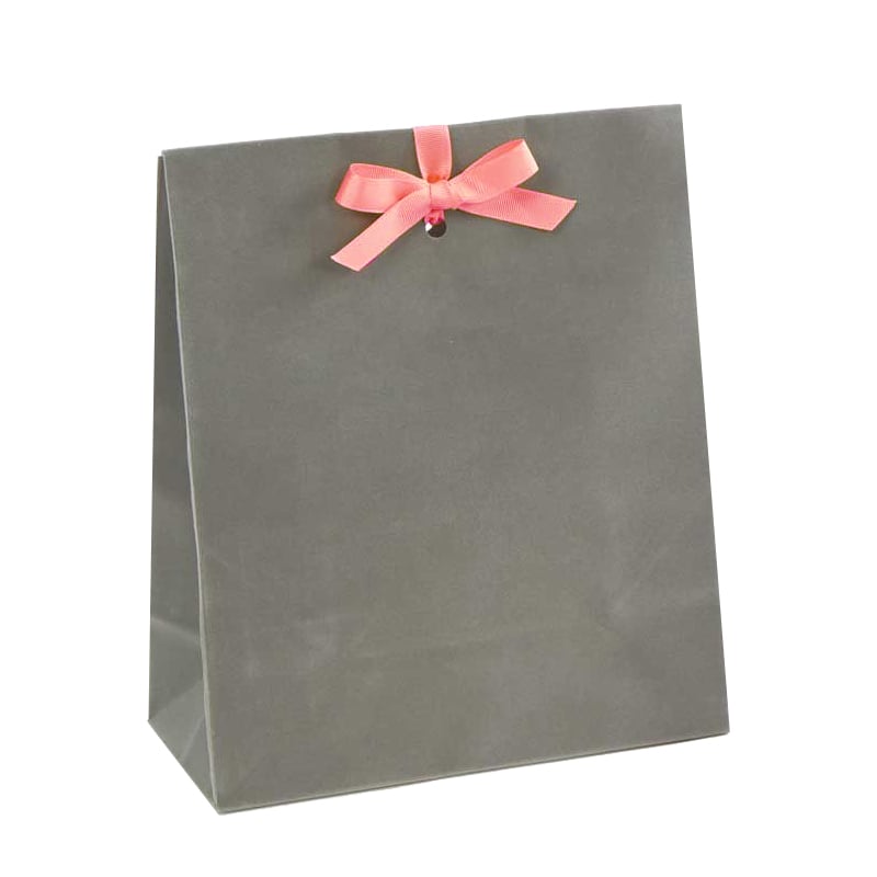 Gavepose velour grå - 2