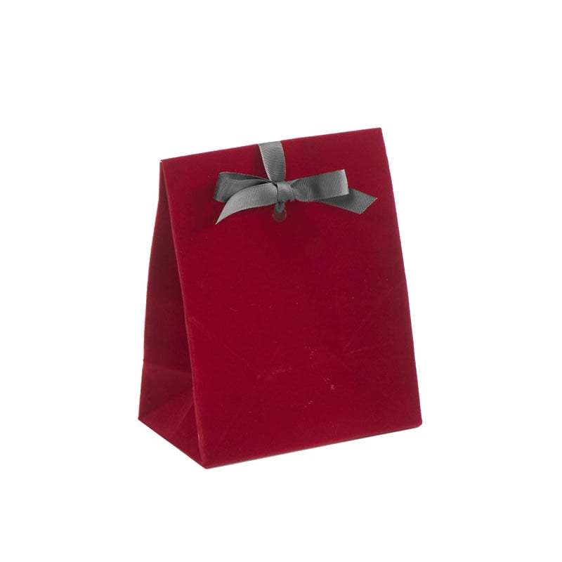 Gavepose velour bordeaux - 1