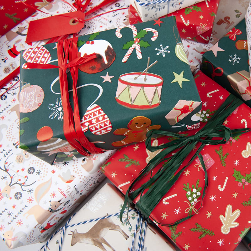 Julepapir Playful christmas - 2