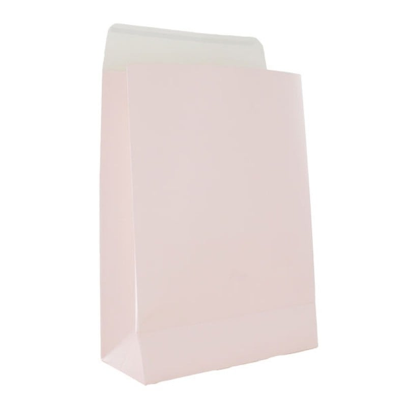 Gavepose med tapelukning rosa - 1