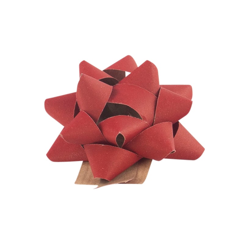 Roset papir Recycled rød - 2