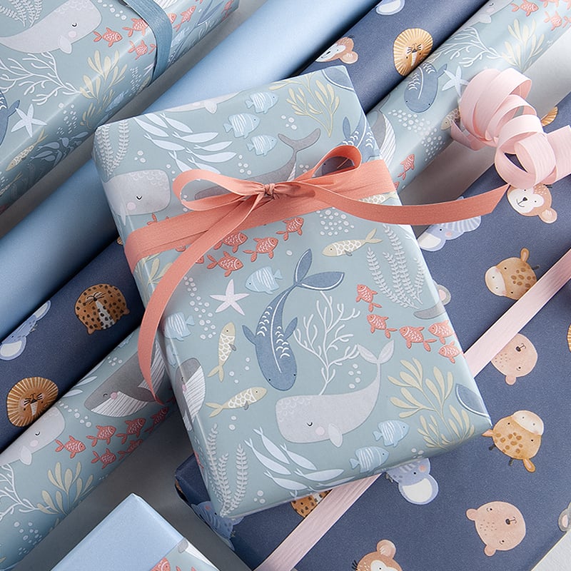 Gavepapir Sealife - 3