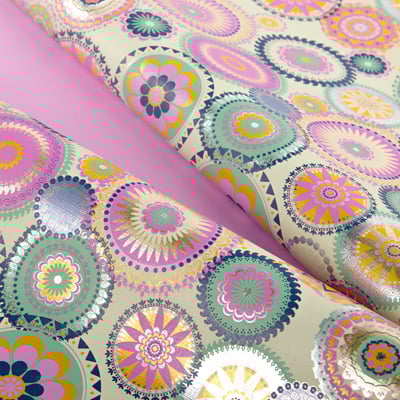 Gavepapir Cupcake Colors UDSALG - 6