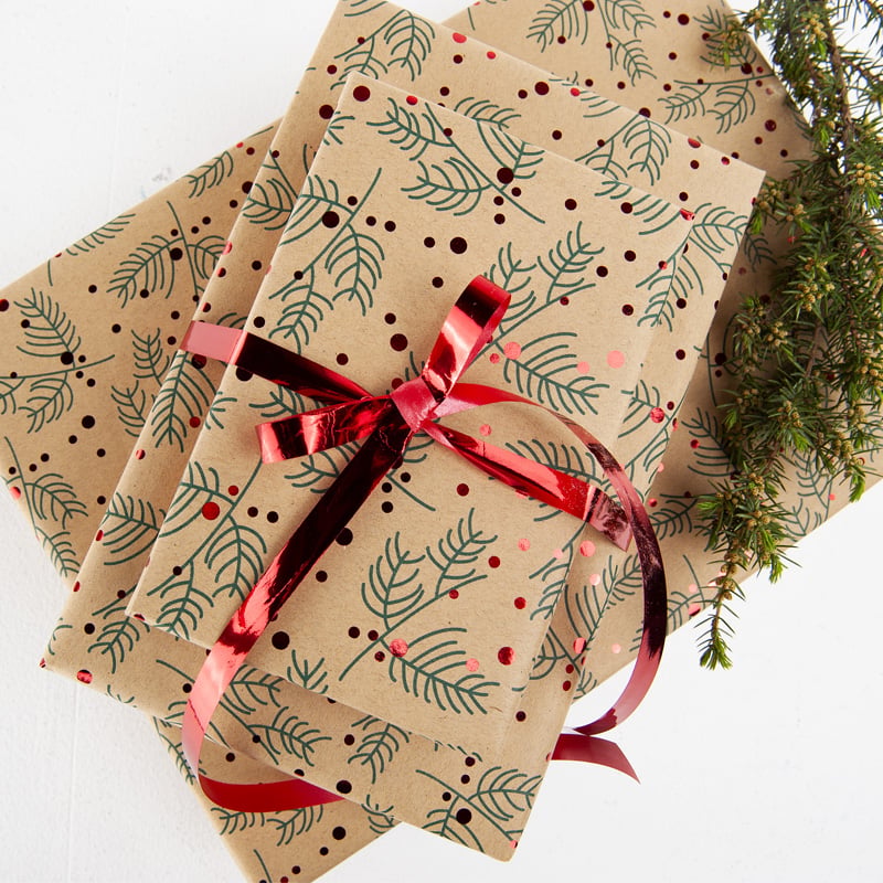 Julepapir Sprig