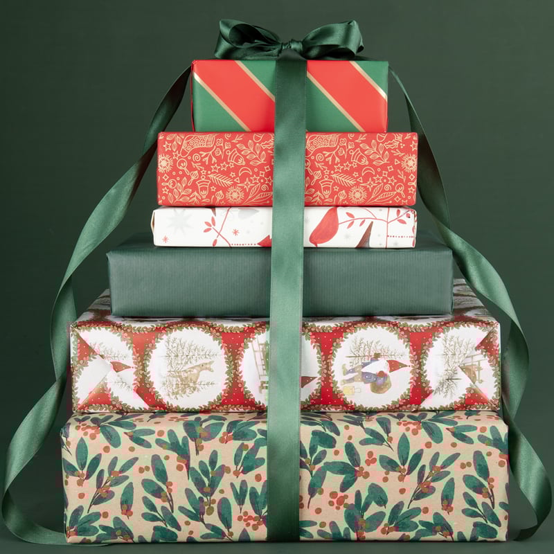 Satinbånd mørkegrøn - 2