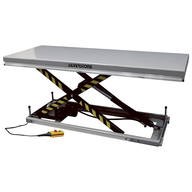 Stationært løftebord Silverstone Single Scissors 500-4000 kg - 1