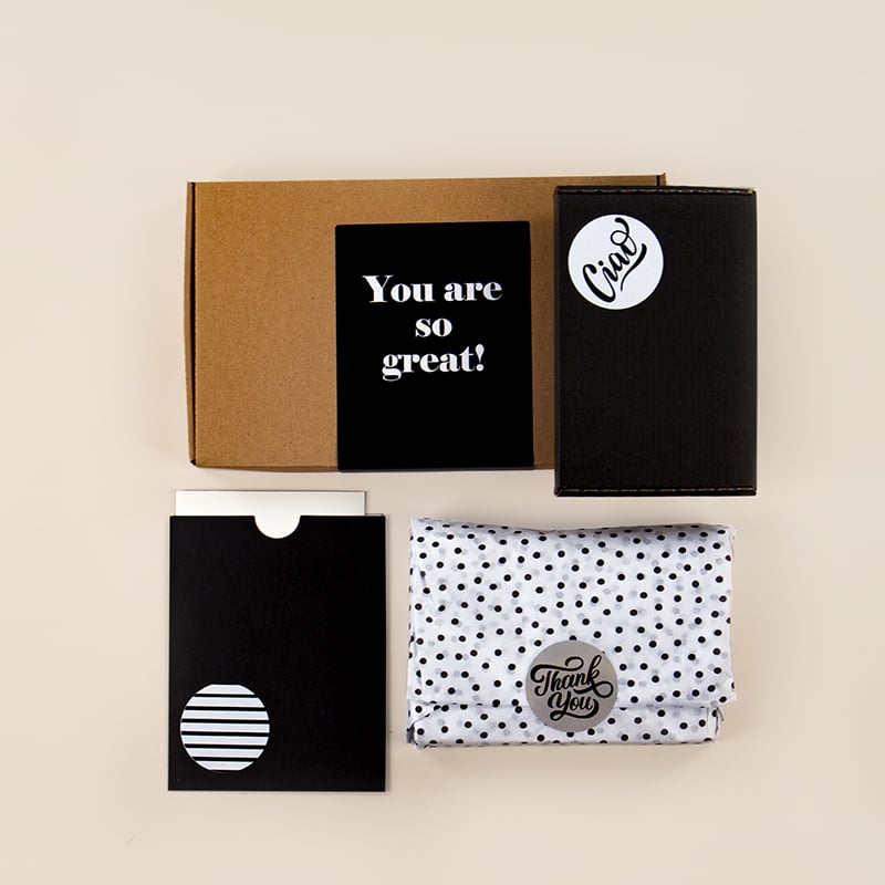 Kvitteringslomme Venice black sort - 3