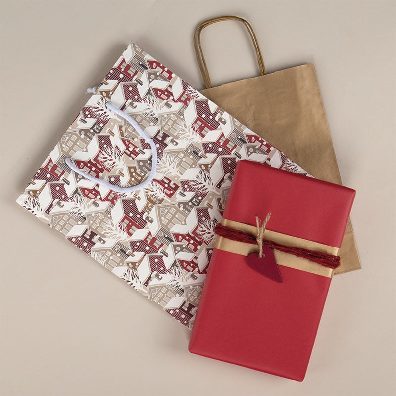 Luksuspose Village in red - 4