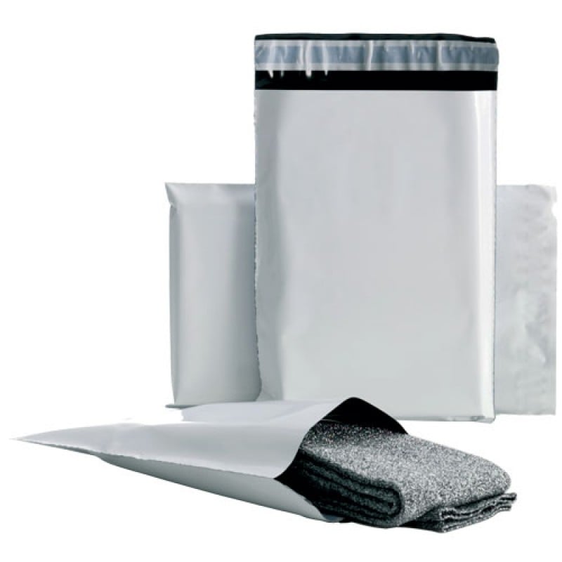 Hvid kraftig e-handelspose Premium - 2