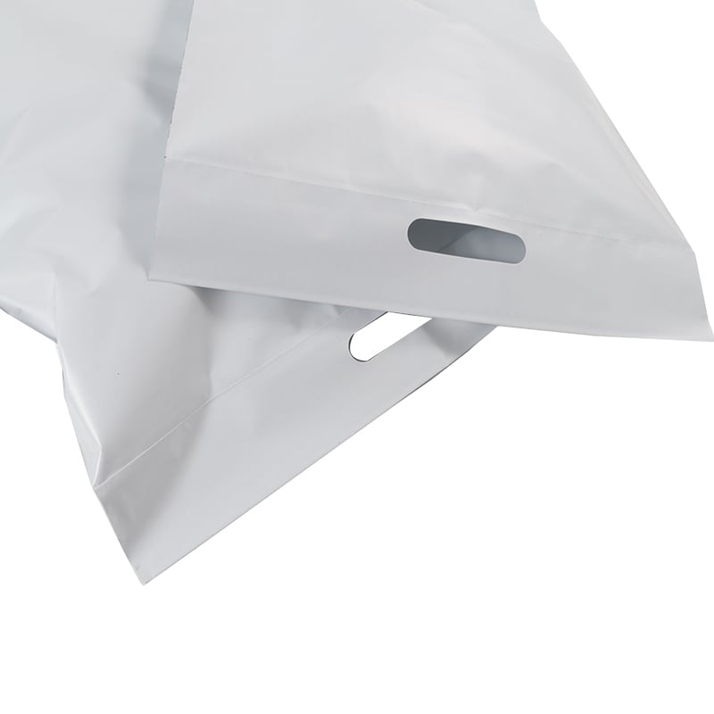 Hvid premiumpose med håndtag - 3