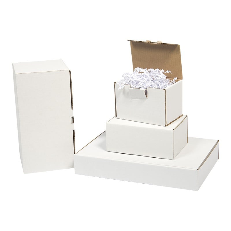 Hvid brevæske, selvlåsende - 1