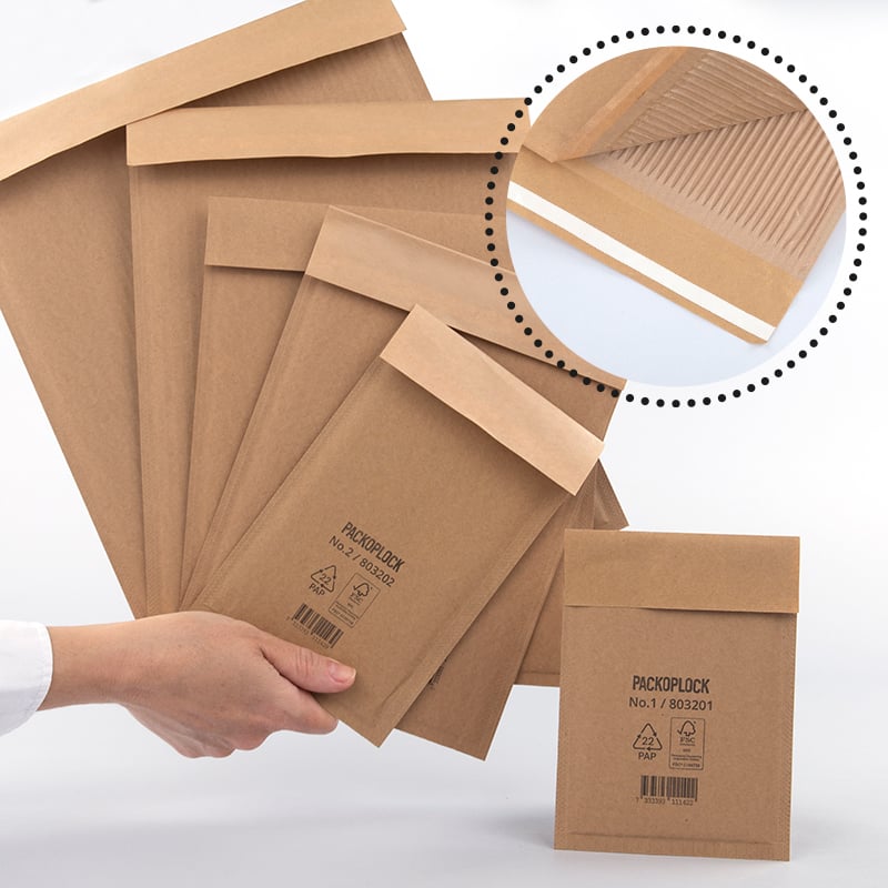 Polstret wave forsendelsespose - 2