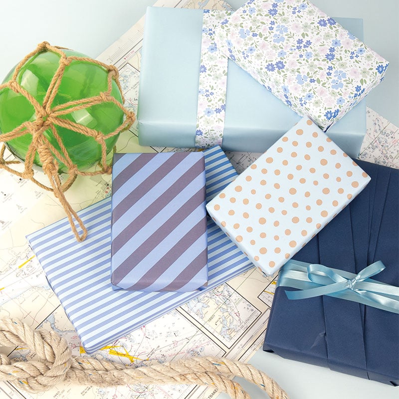 Gavepapir Marin Blue-blue - 2