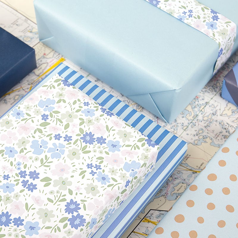 Gavepapir Pastel Flowers - 4