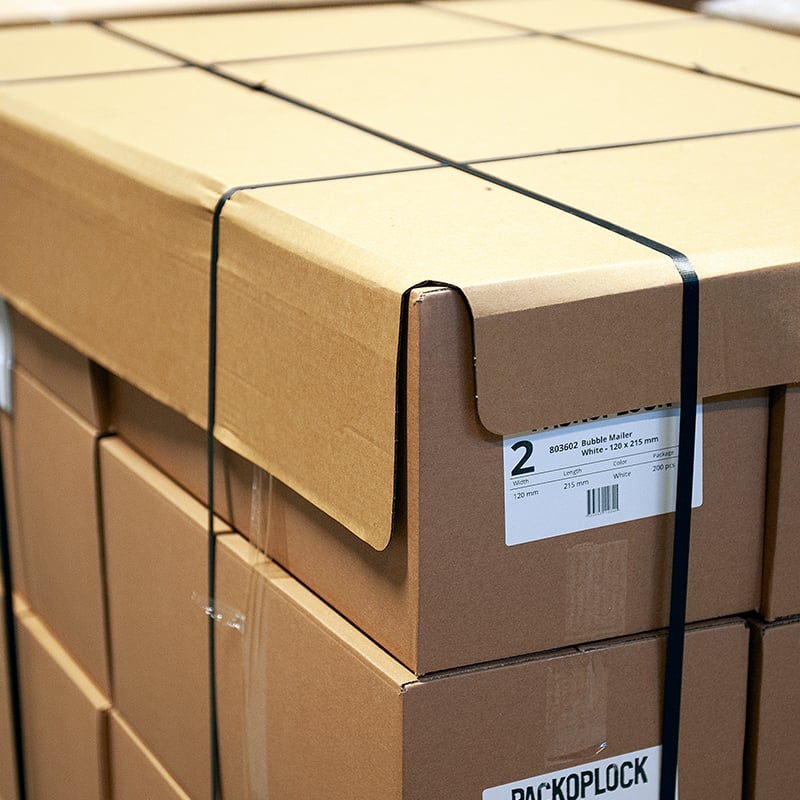 Pallebeskytter i bølgepap med foldekanter - 1