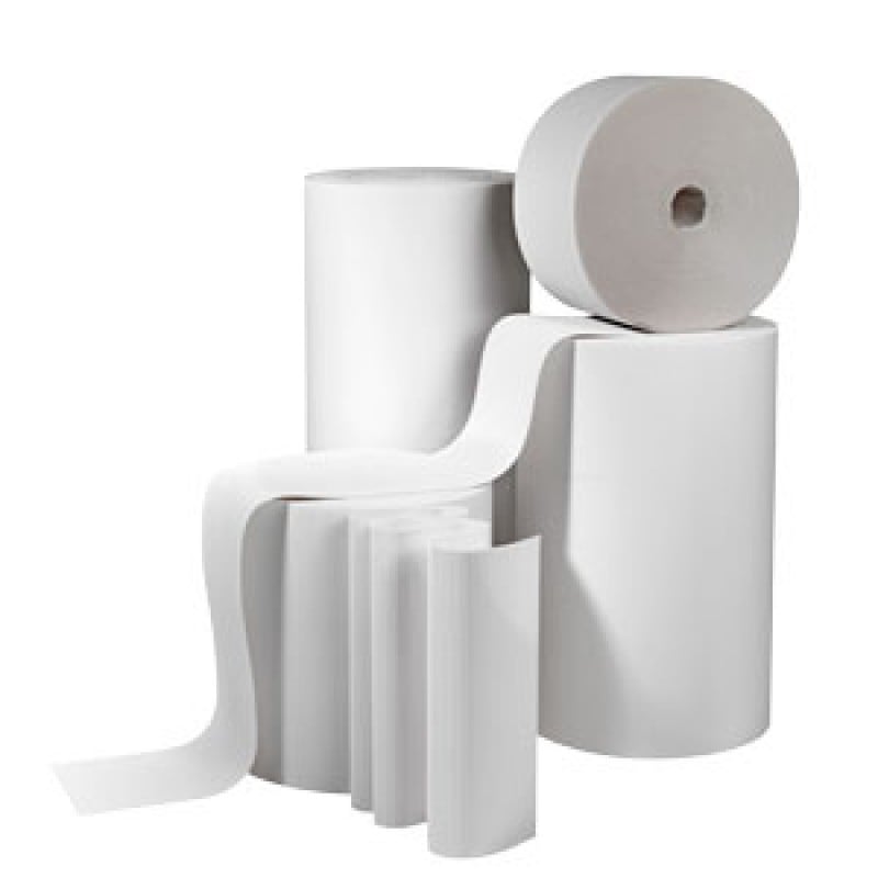 Hvidt et-lags bølgepap - 1