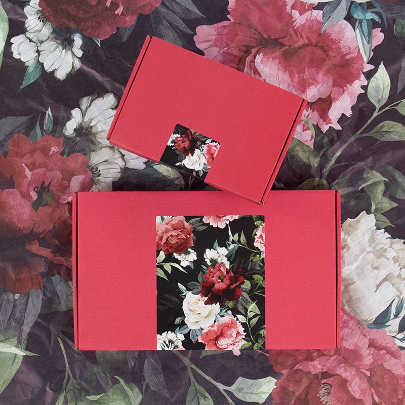 Silkepapir Wild Bouquet Black - 2