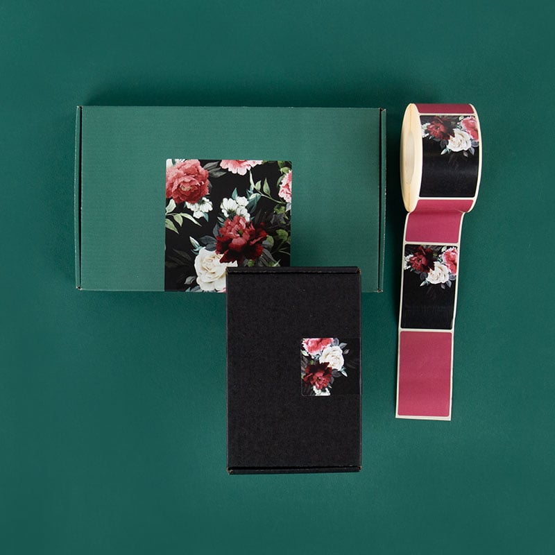 Lukkeetiket Wild Bouquet sort - 4