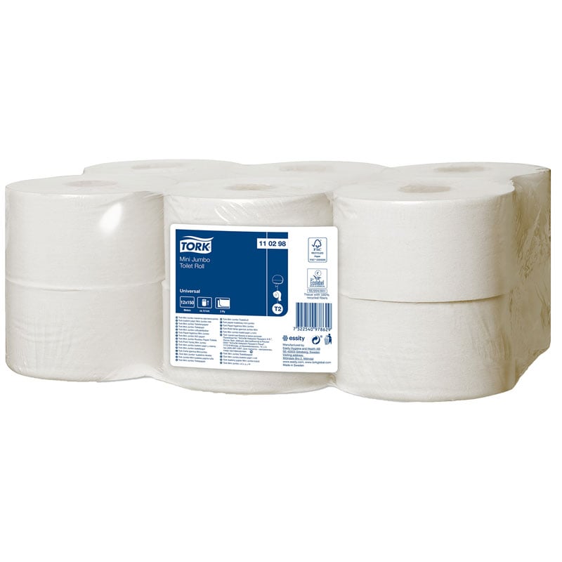 Toiletpapir Tork Universal Mini Jumbo T2