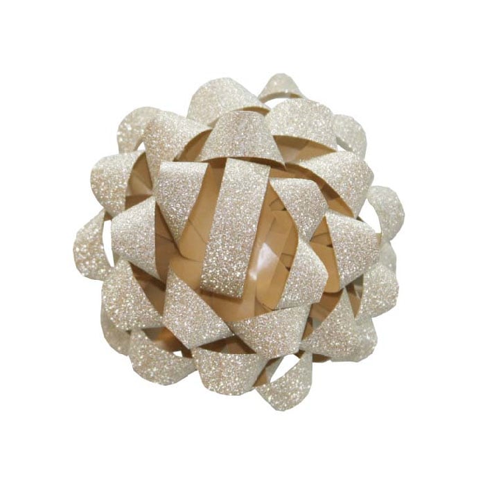 Roset glitter guld