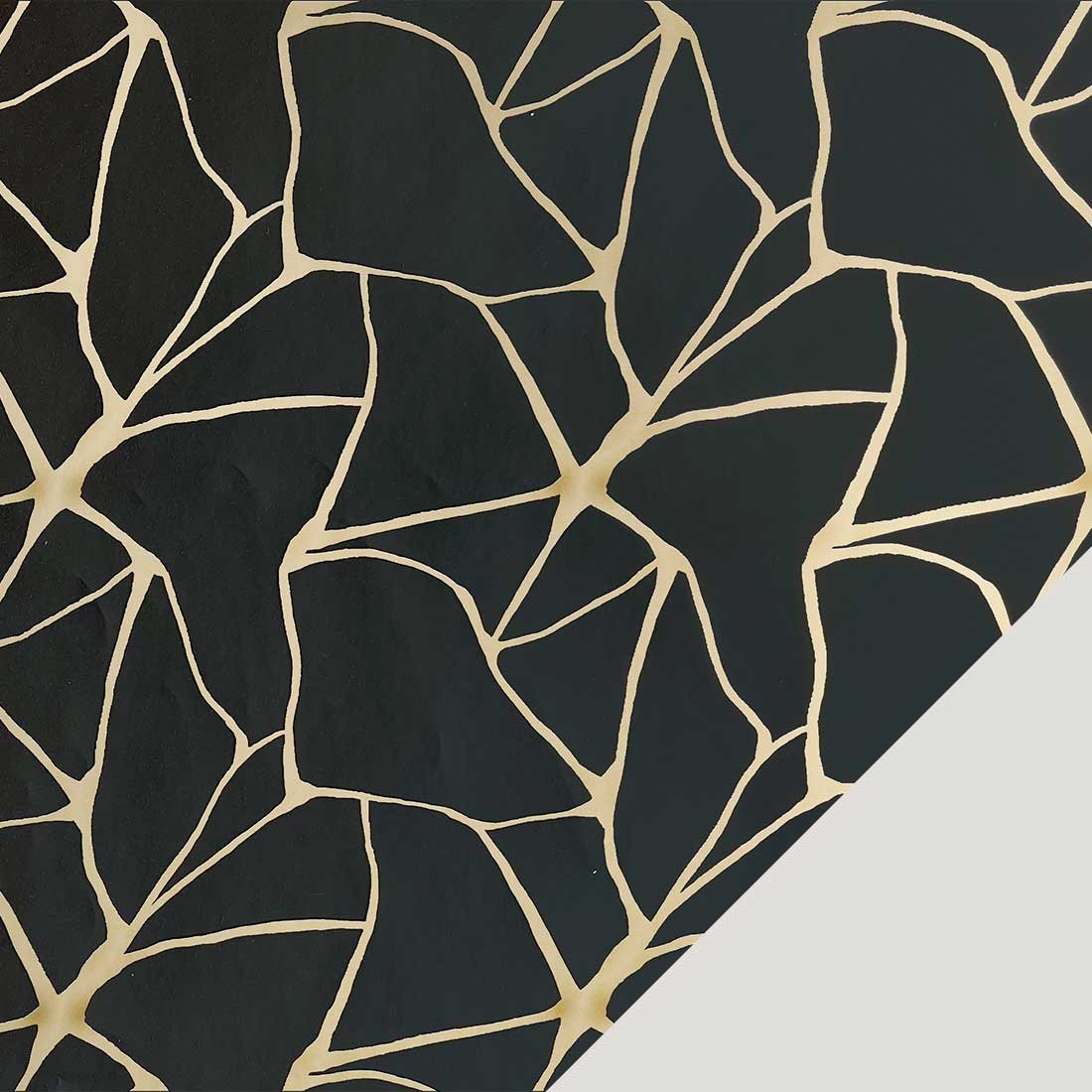 Gavepapir Golden Black Giraffe UDSALG - Gavepapir