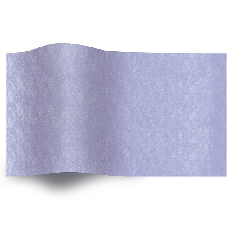 Silkepapir ensfarvet lavendel