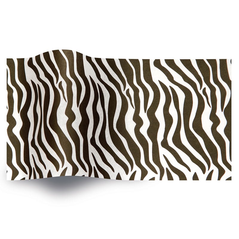 Silkepapir zebra
