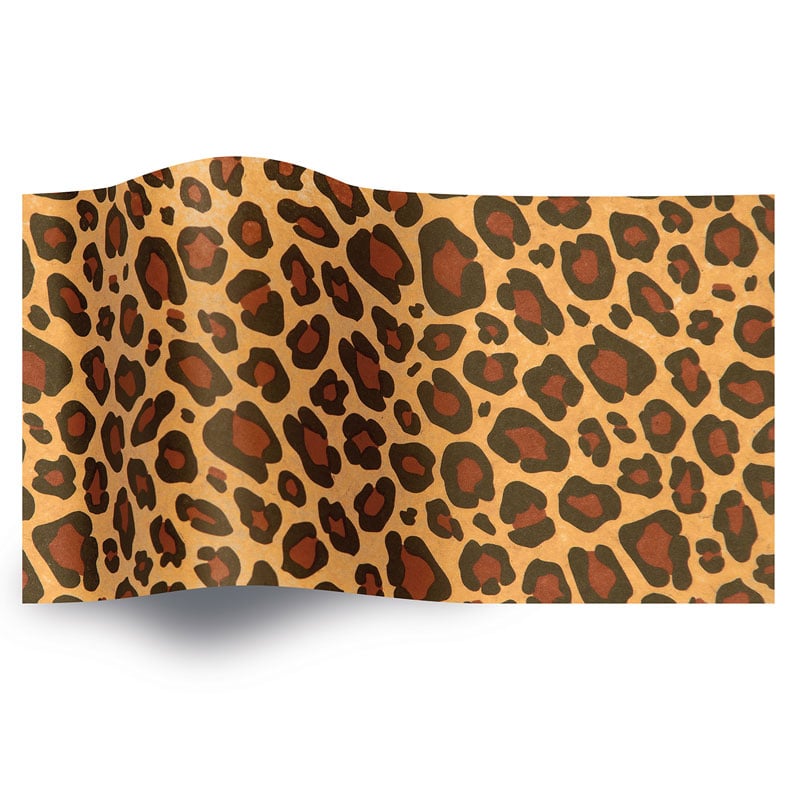Silkepapir leopard