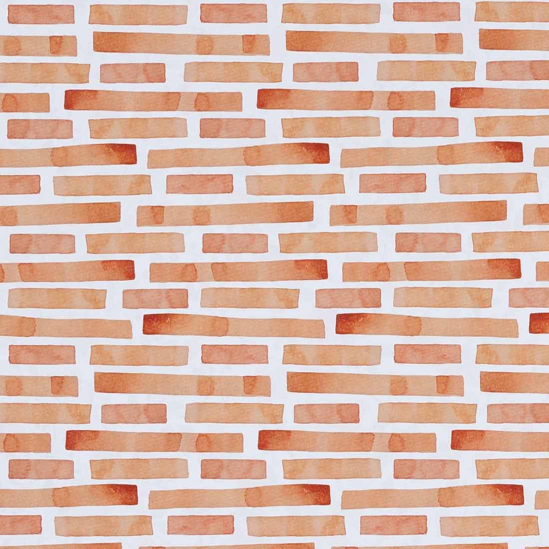Gavepapir Watercolor Brick UDSALG - Gavepapir