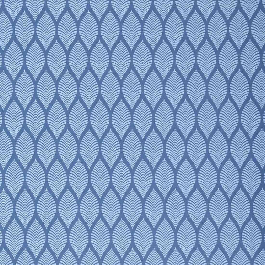 Gavepapir Leaves Blue - Gavepapir