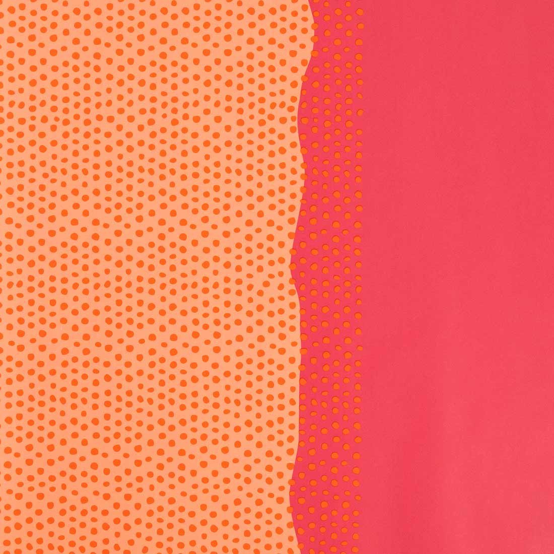 Gavepapir Half Dots Pink UDSALG - Gavepapir
