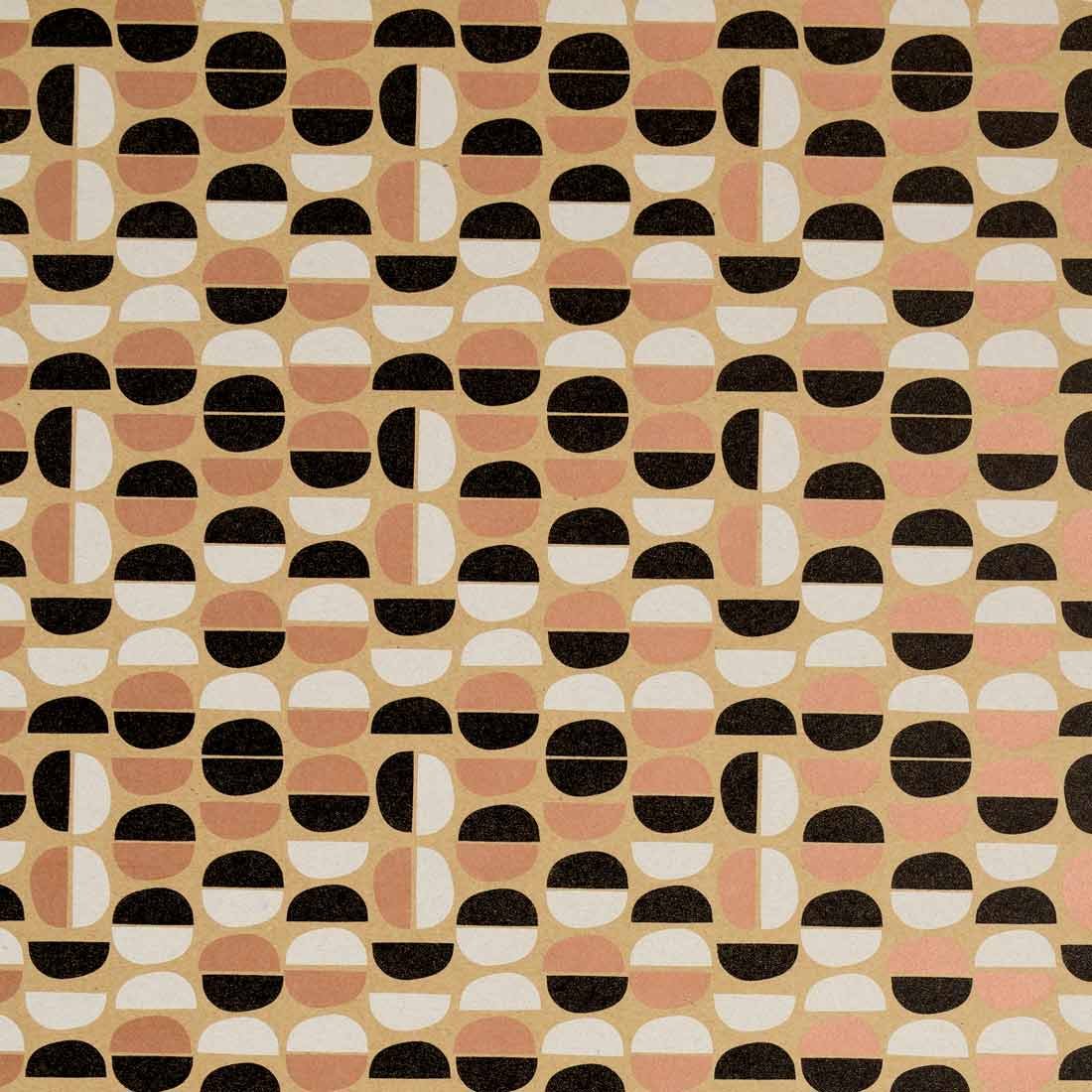Gavepapir Half Circle Copper UDSALG - Gavepapir